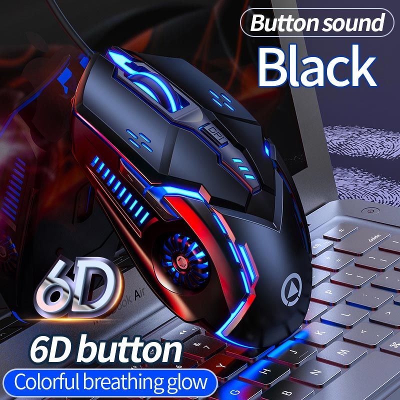 3200DPI G5 Mechanical E - Sports Wired Mouse For Computer Mouse Gamer Rechargeable Backlight Silent Office USB Mouse For Laptop - PowerPort Electronics