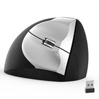2.4G Wireless Mouse Vertical Gaming Mouse USB Computer Mice Ergonomic Desktop Upright Mouse 1600 DPI for PC Laptop Office Home - PowerPort Electronics