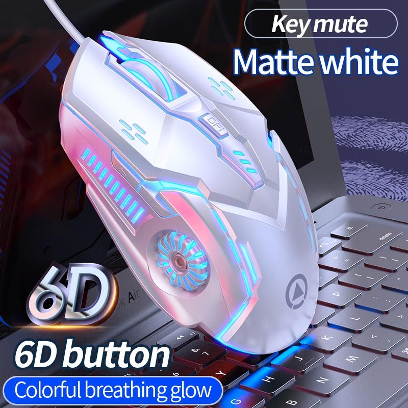 3200DPI G5 Mechanical E - Sports Wired Mouse For Computer Mouse Gamer Rechargeable Backlight Silent Office USB Mouse For Laptop - PowerPort Electronics