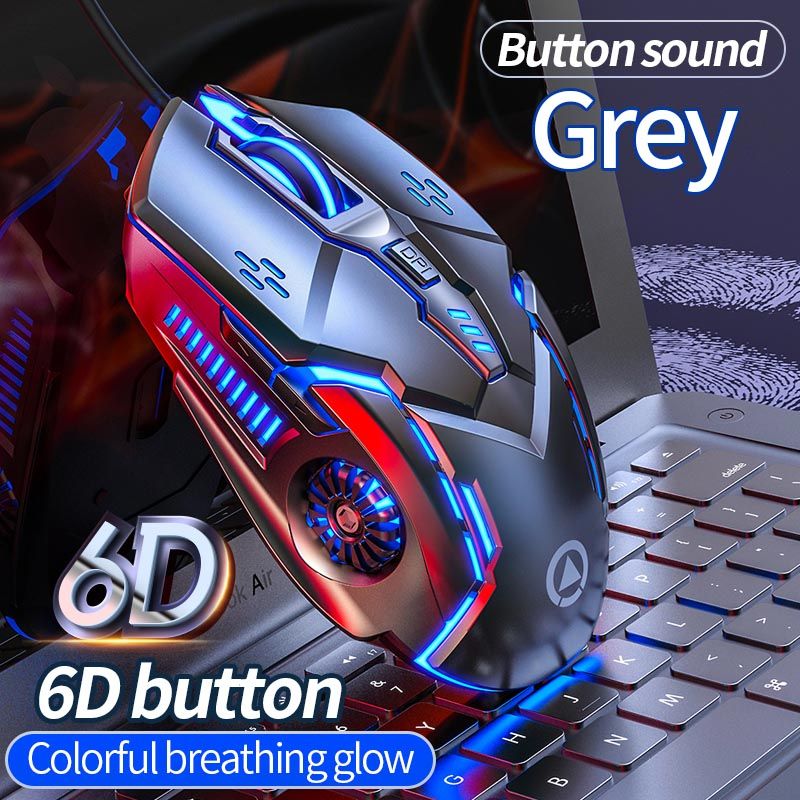 3200DPI G5 Mechanical E - Sports Wired Mouse For Computer Mouse Gamer Rechargeable Backlight Silent Office USB Mouse For Laptop - PowerPort Electronics